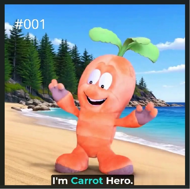 Carrot Hero NFT #001